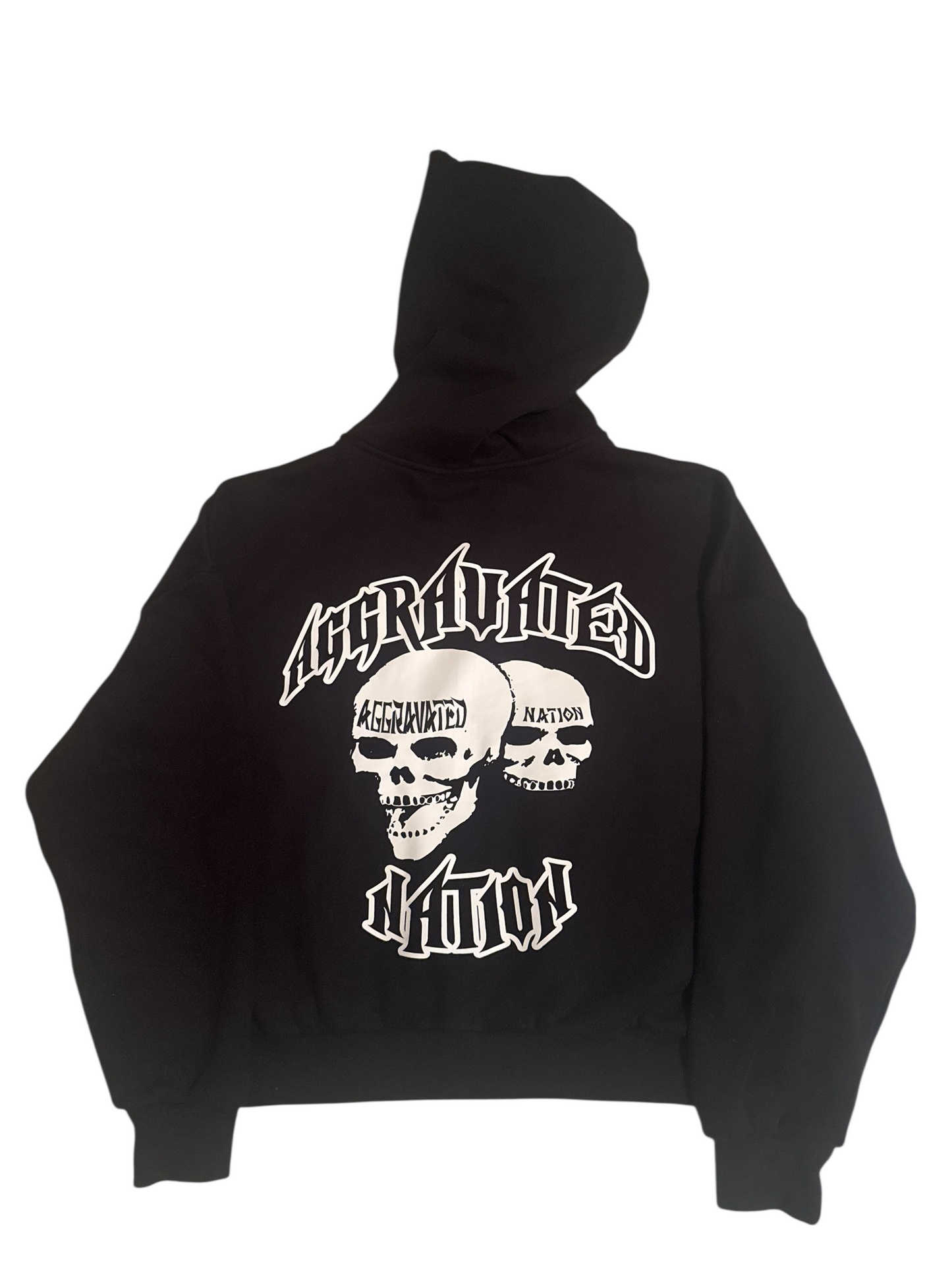 AN Full Zip-Up Trademark Hoodie