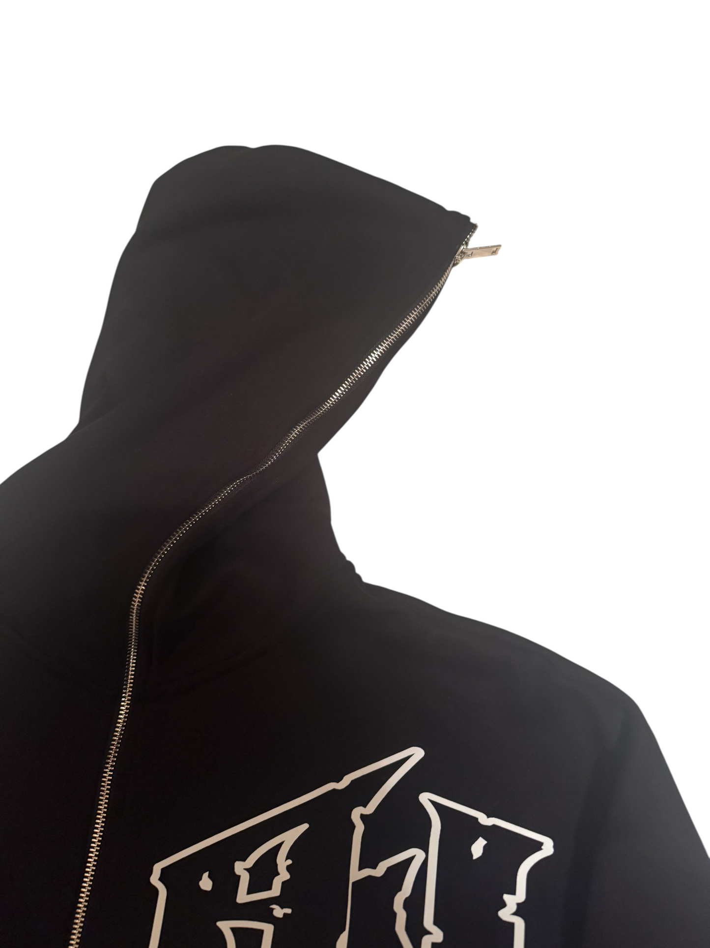 AN Full Zip-Up Trademark Hoodie