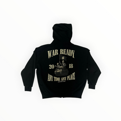 AN War Ready Military Zip-Up Jacket