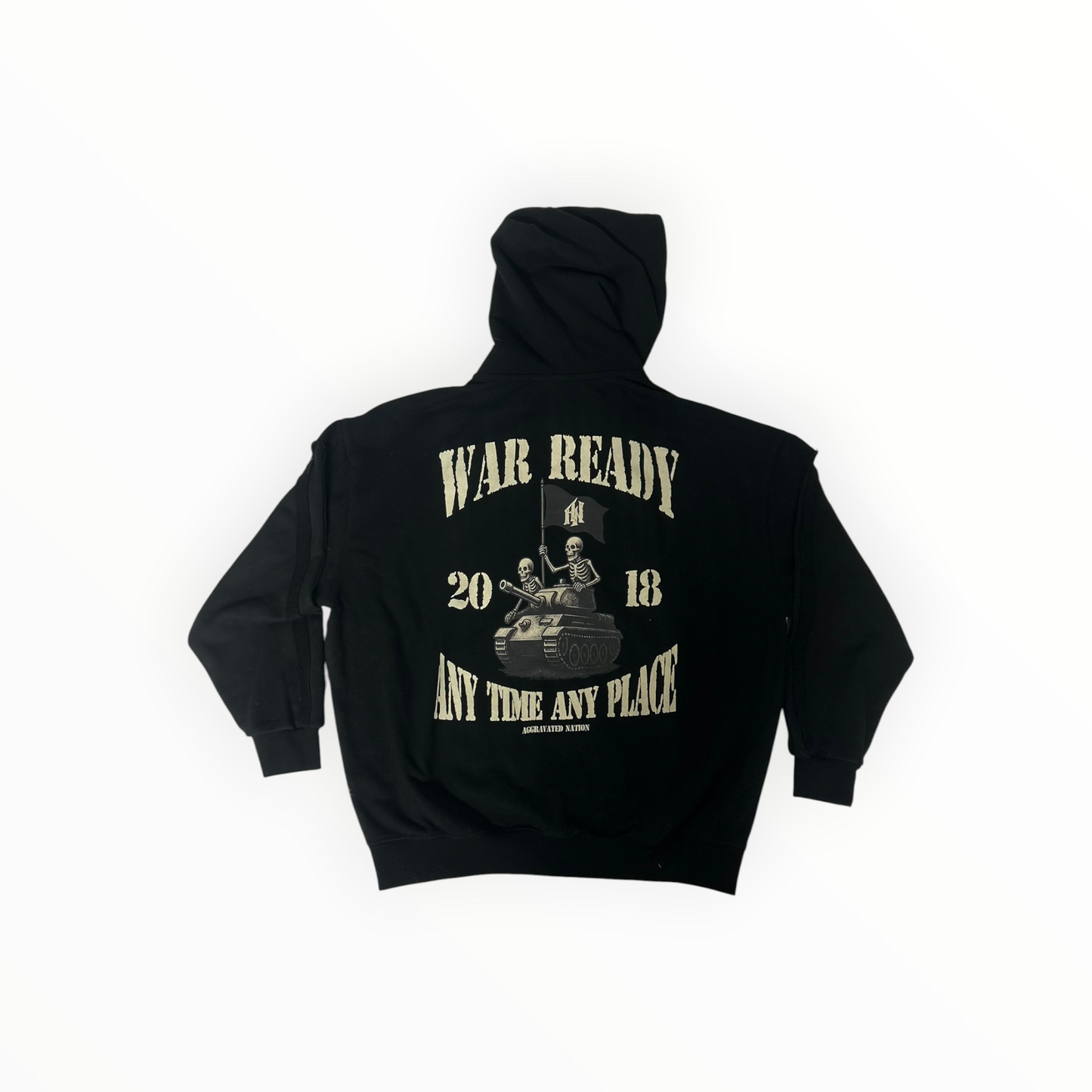 AN War Ready Military Zip-Up Jacket