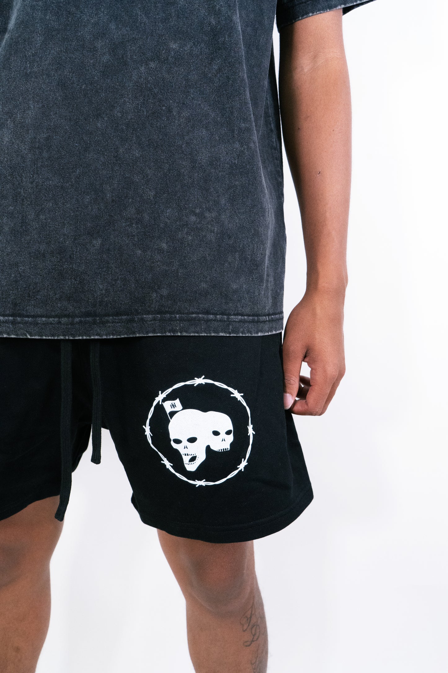 AN Cotton Shorts (Black)