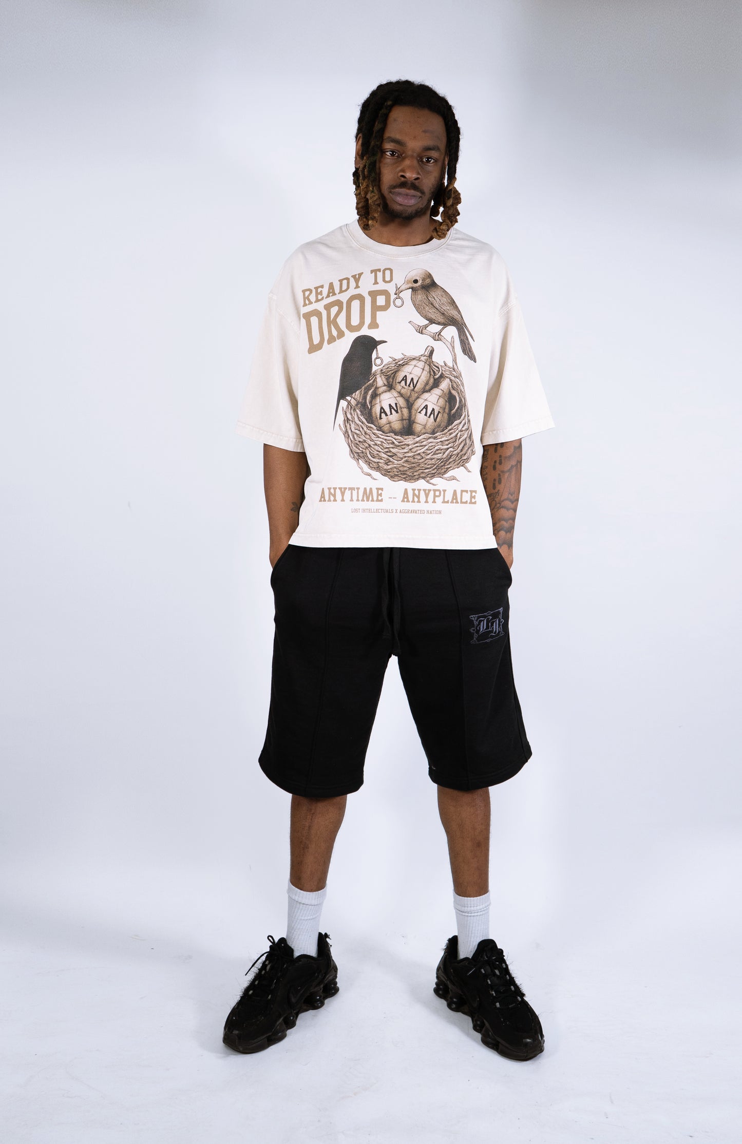 Ready To Drop Boxy Tee (AN/LI Collab)