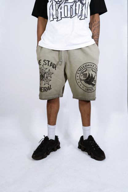 Five Star General Sweatshorts (LI/AN Collab)