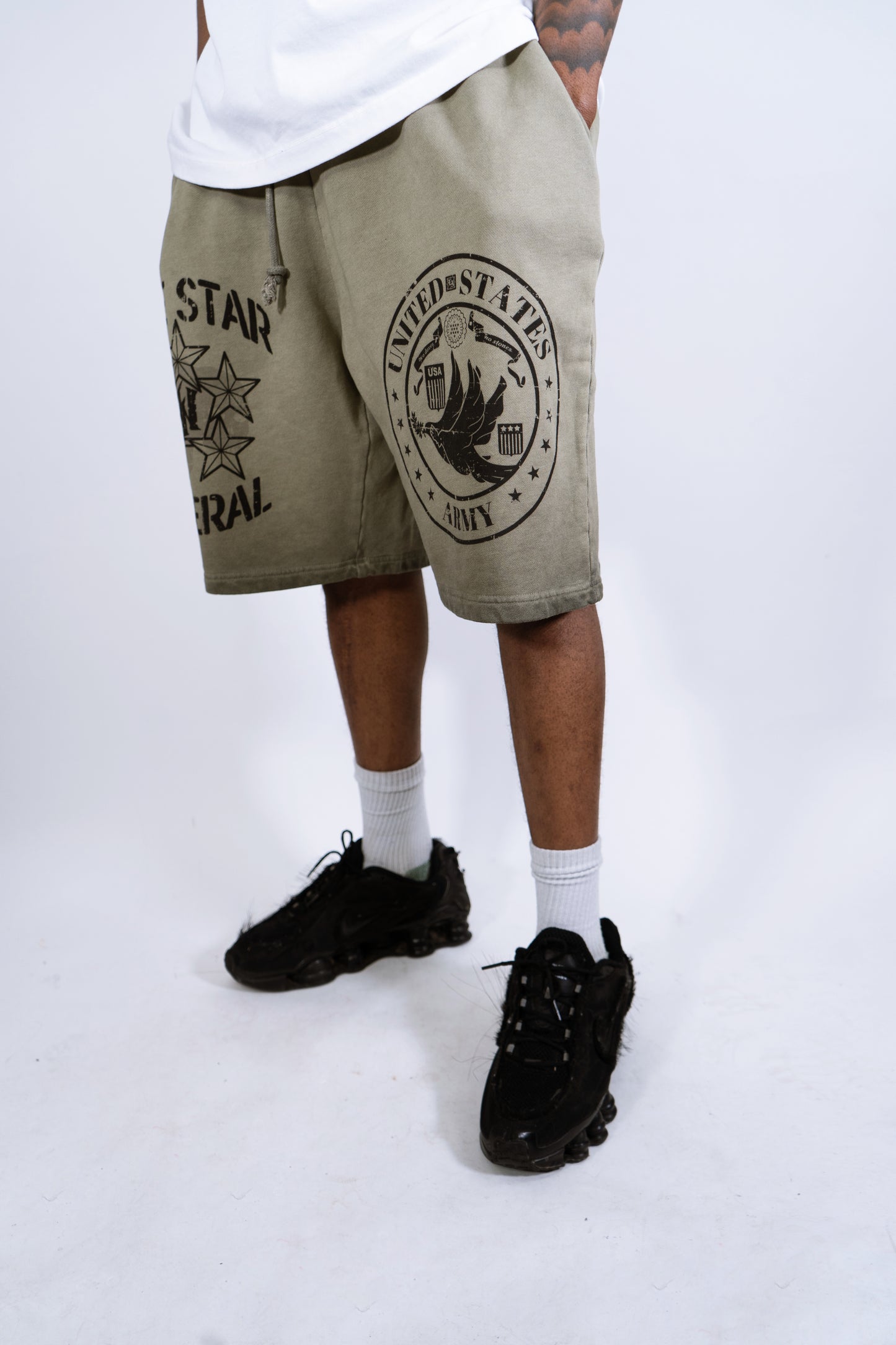 Five Star General Sweatshorts (LI/AN Collab)