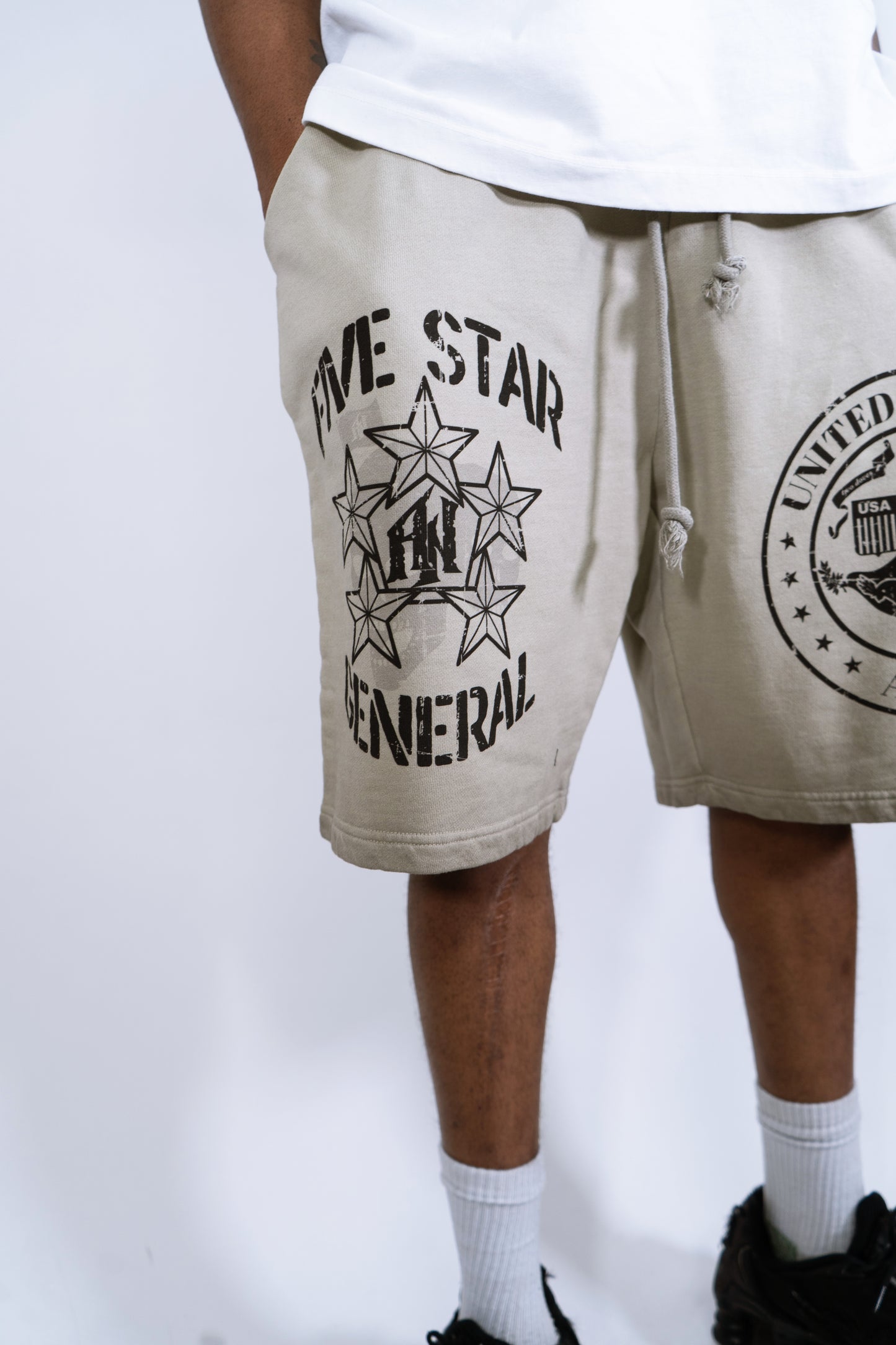 Five Star General Sweatshorts (LI/AN Collab)