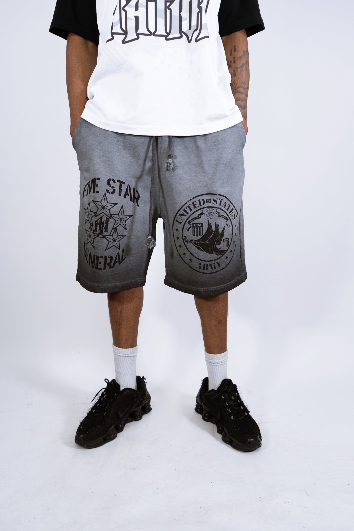 Five Star General Sweatshorts (LI/AN Collab)