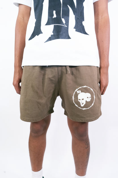 AN Cotton Shorts (Brown)