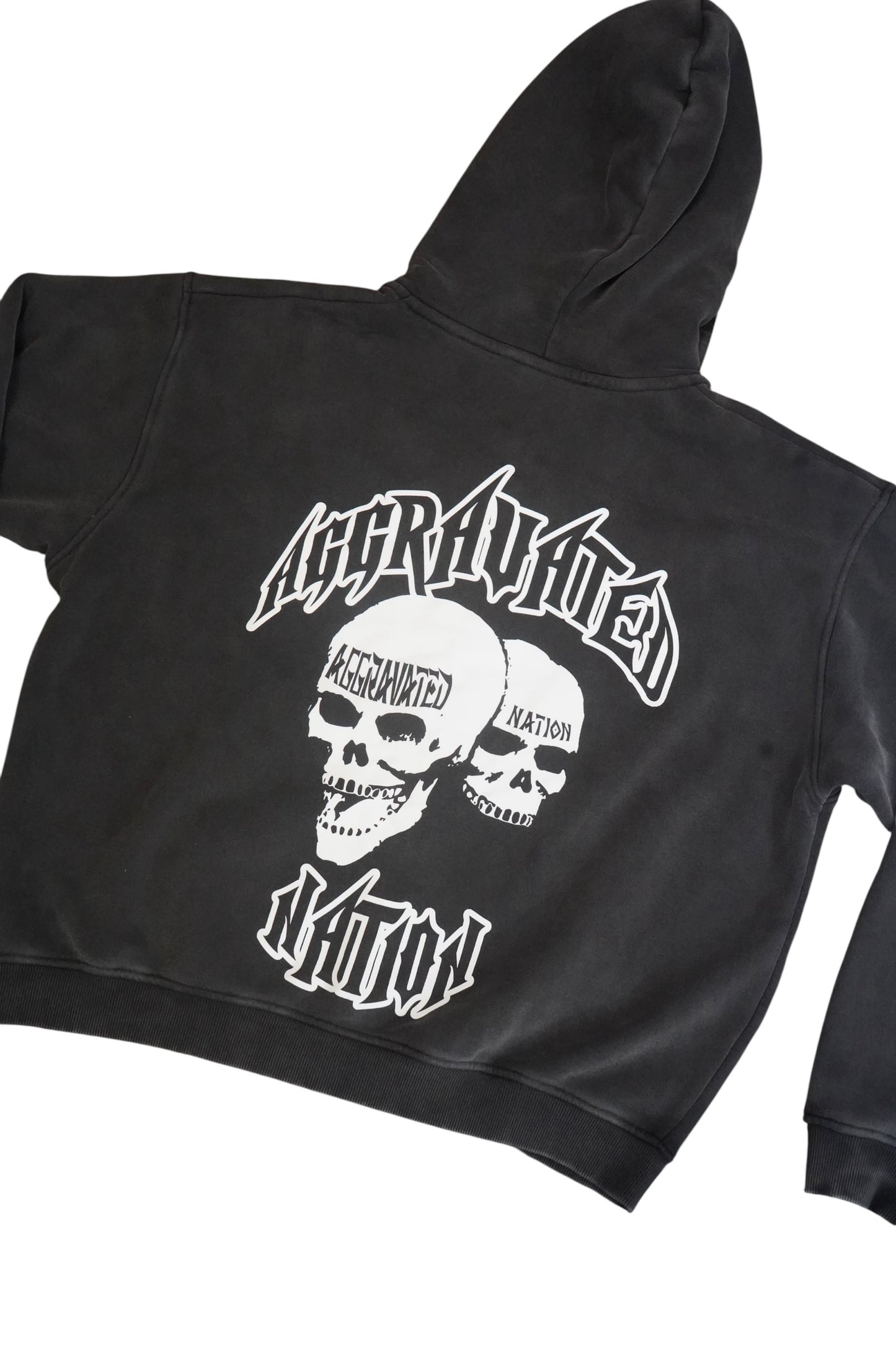 AN Trademark Double Zip-Up Hoodie