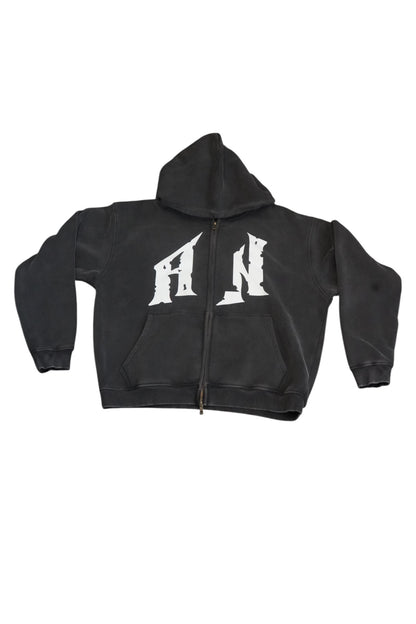 AN Double Zipper Hoodie