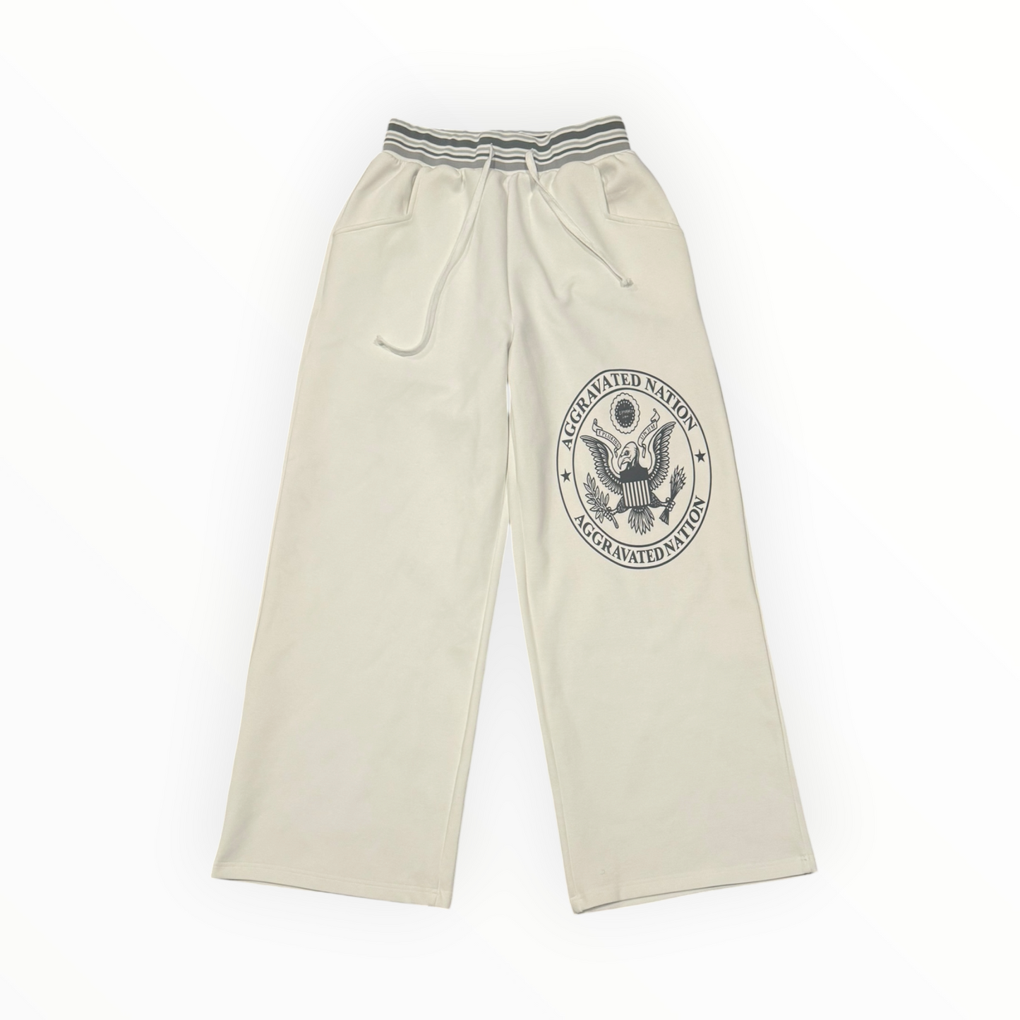 An Army Seal Wide-legged Sweatpants