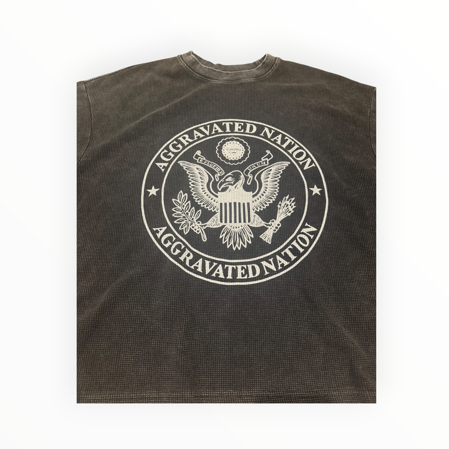 An Army Seal Waffle Tee's