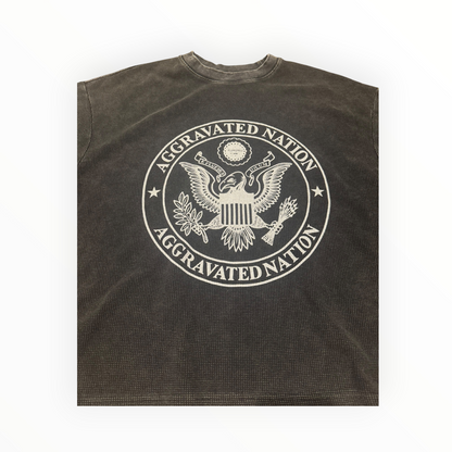 An Army Seal Waffle Tee's