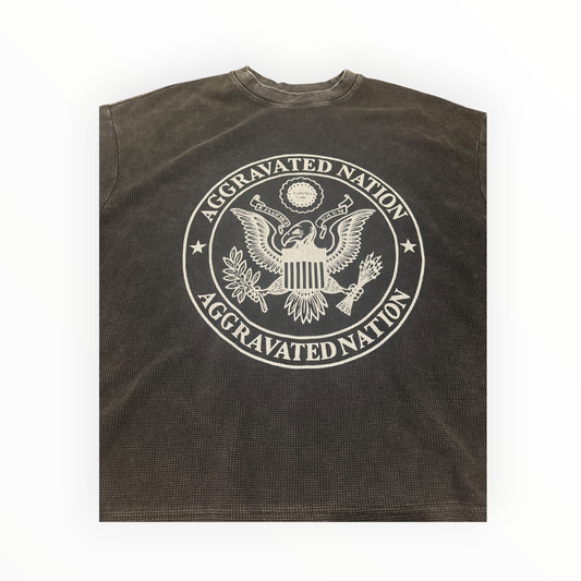 An Army Seal Waffle Tee's