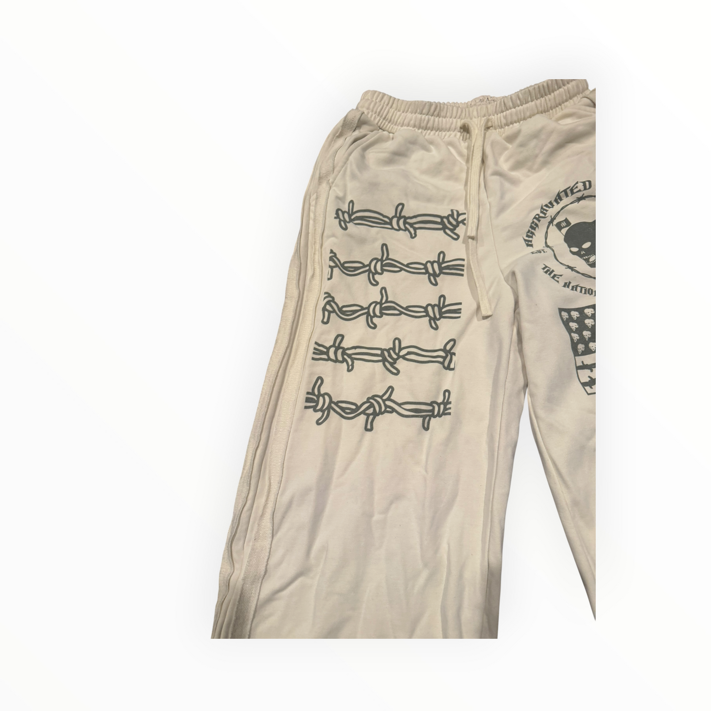 An War Ready Military Zip-Up Sweat-Pants