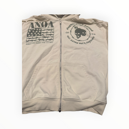 AN War Ready Military Zip-Up Jacket