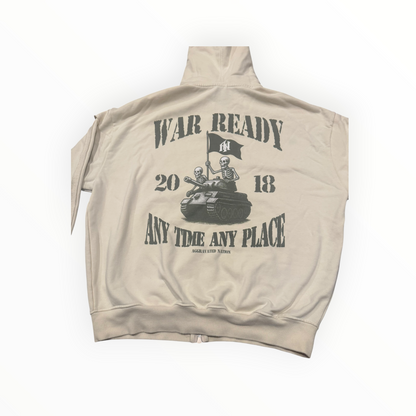 AN War Ready Military Zip-Up Jacket